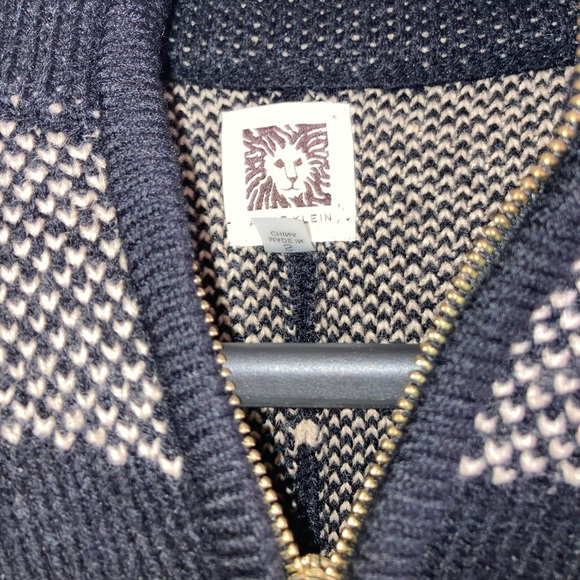 Anne Klein Tan blk Cape/ Sweater - Picture 8 of 9